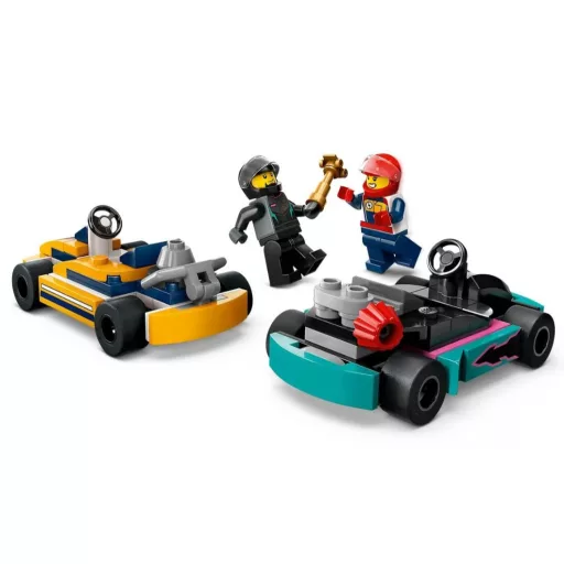 60400 City Go-Karts mit Rennfahrern