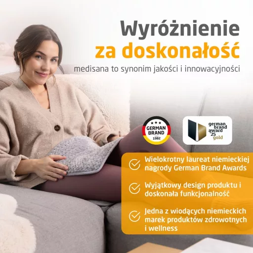 Medisana HP 516 Heizkissen hellgrau