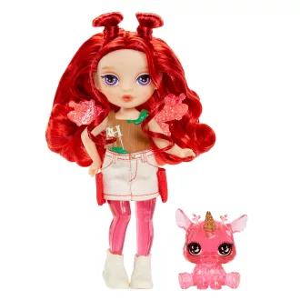   Rainbow High Littles Rainbow Fantasy Fairies Doll- Apple (Red)