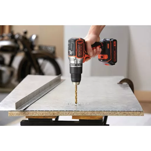 Black & Decker BL188K-QW fúrógép 1650 RPM Kulcsnélküli