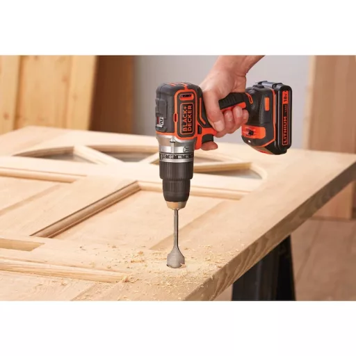Black & Decker BL188K-QW fúrógép 1650 RPM Kulcsnélküli