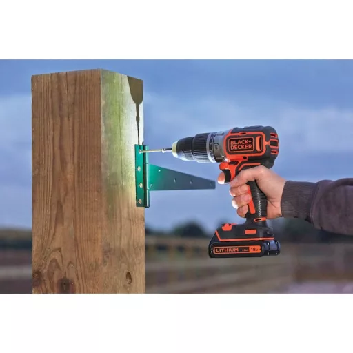 Black & Decker BL188K-QW fúrógép 1650 RPM Kulcsnélküli