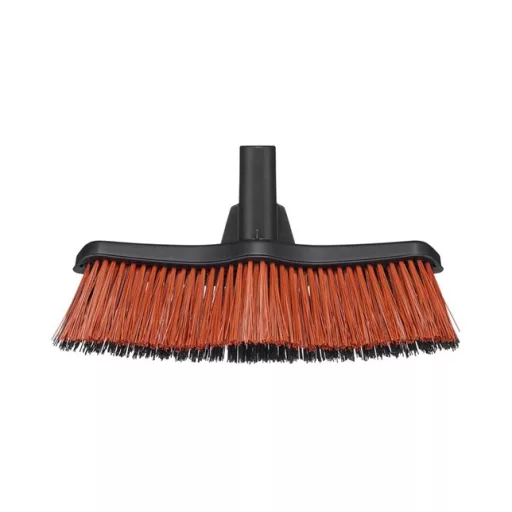 Fiskars 1025930 seprű Szabadtéri Puha/Kemény sörte Fekete, Narancssárga