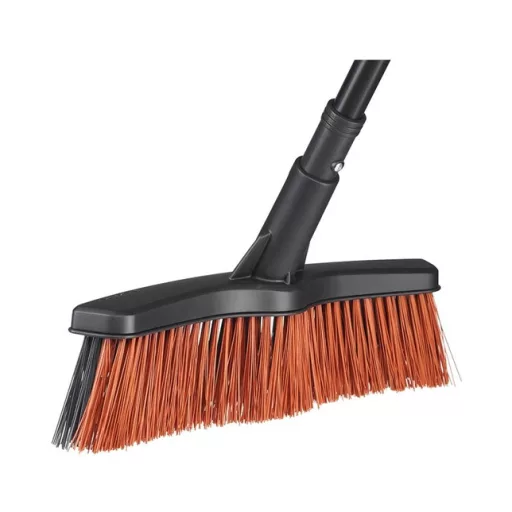 Fiskars 1025930 seprű Szabadtéri Puha/Kemény sörte Fekete, Narancssárga