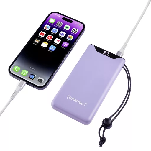 Intenso 7332033 külső akkumulátor Lítium-polimer (LiPo) 10000 mAh Lila