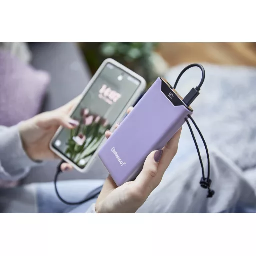 Intenso 7332033 külső akkumulátor Lítium-polimer (LiPo) 10000 mAh Lila
