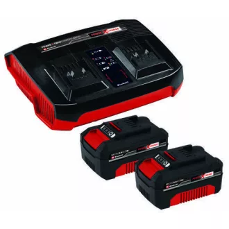   Einhell 2x 4.0Ah & Twincharger Kit PXC akkumulátor töltő Váltakozó áram