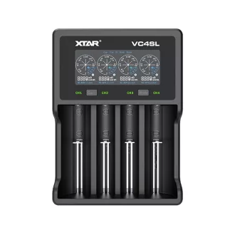 XTAR VC4SL battery charger to Li-ion / Ni-MH / Ni-CD 18650
