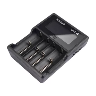 XTAR VC4 akkumulátor töltő Háztartási elem USB