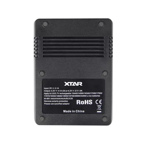 XTAR VC4 akkumulátor töltő Háztartási elem USB