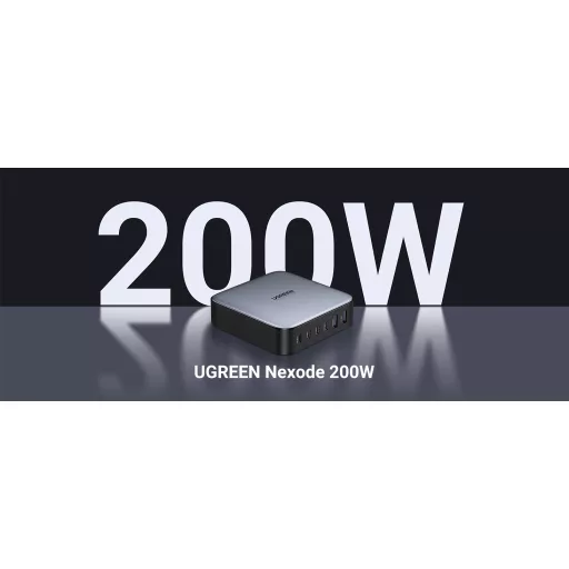 Ugreen Nexode Univerzális Fekete, Szürke Váltakozó áram Gyorstöltés Beltéri