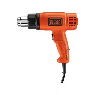   Black & Decker KX1650-QS hőpisztoly Hőlégpuska 740 liter per perc 600 °C 1750 W Fekete, Narancssárga