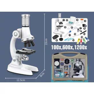 Microscope in suitcase