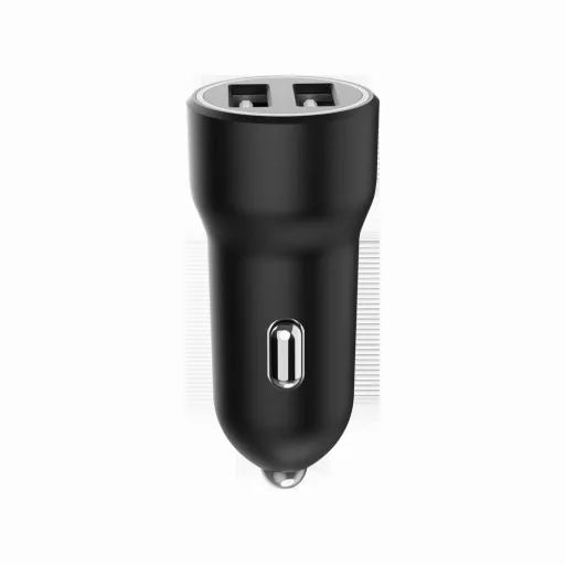 Gembird TA-UC-2A15-CAR-01 mobiltelefon töltő Okostelefon, Okosóra, Táblagép Fekete Szivargyújtó Automatikus