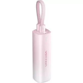 Powerbank Vention 20W USB-C Lightning 5000mAh PINK