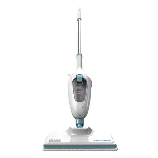Black & Decker FSMH13E5 gőztisztító Fehér, Kék