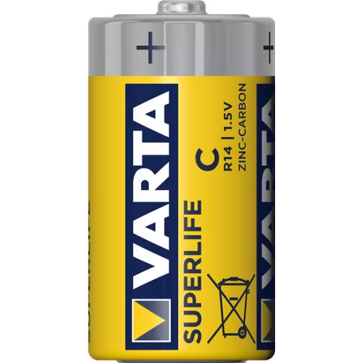 Varta Superlife C Egyszer használatos elem Cink-karbon