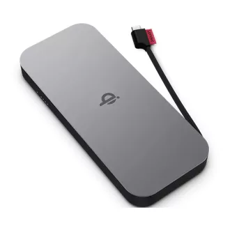   Lenovo 40ALLG1WWW külső akkumulátor Lítium-ion (Li-ion) 10000 mAh Vezeték nélkül tölthető Fekete