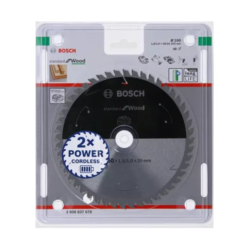 Bosch 2 608 837 678 körfűrészlap 16 cm 1 db