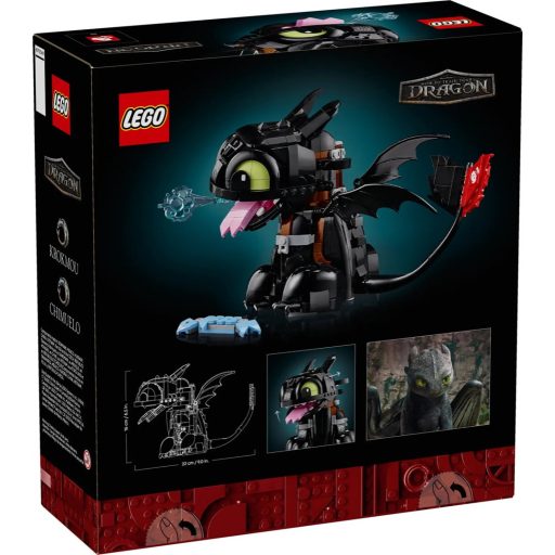 LEGO ICONS 10375 How to Train Your Dragon: Toothless