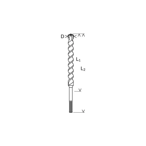 Bosch 2 608 833 960 fúrószár 1 db