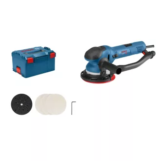   Bosch GET 75-150 Professional Excentercsiszoló 7300 RPM 14600 OPM Fekete, Kék 750 W