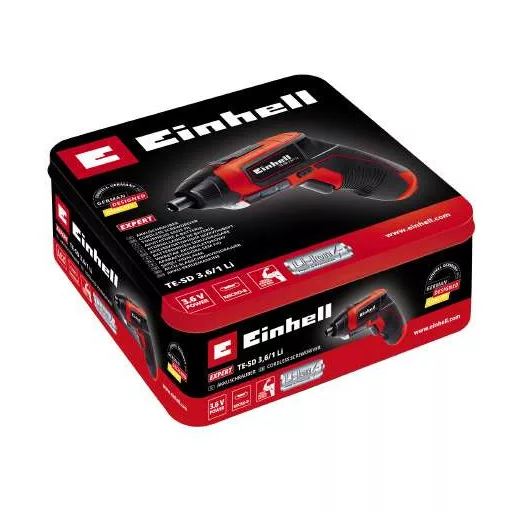 Einhell TE-SD 3,6/1 Li Fekete, Vörös