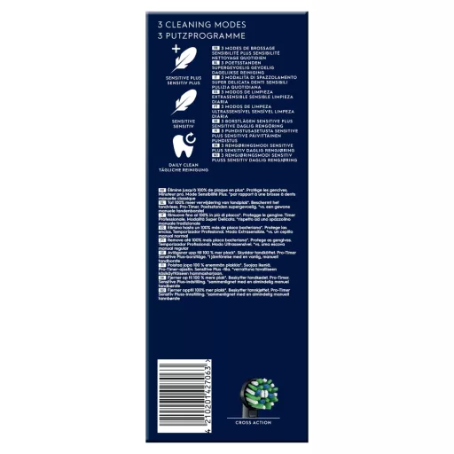 Oral-B Vitality Pro Felnőtt Forgó fogkefe Fekete