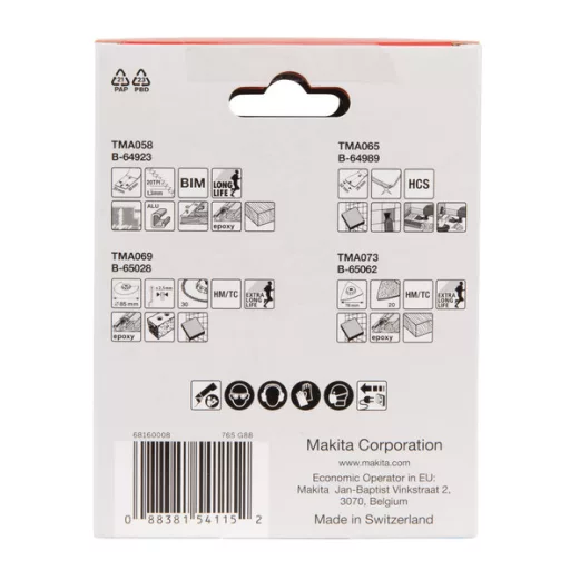 Makita B-67496 multifunkciós szerszám kiegészítő Pengekészlet