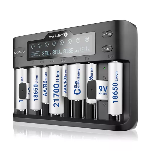 Everactive UC-800 akkumulátor töltő Univerzális Váltakozó áram