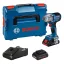 Bosch GDS 18V-450 HC Professional 2300 RPM Fekete, Kék