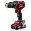Einhell TE-CD 18/45 Kulcsnélküli 1,57 kg Fekete, Vörös