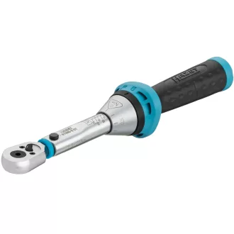   Drehmomentschlüssel 5108B-3CT für Bits, 1/4" (blau/schwarz, Umschalt-Knarre)