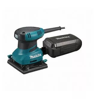   Makita BO4555J hordozható csiszoló Orbitális csiszoló Fekete, Kék