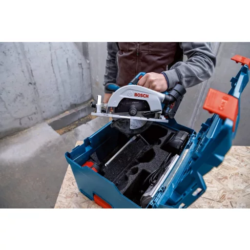 Bosch GKS 18V-57-2 L PROFESSIONAL 16,5 cm Fekete, Kék, Ezüst 5000 RPM