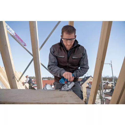 Bosch GKS 18V-57-2 L PROFESSIONAL 16,5 cm Fekete, Kék, Ezüst 5000 RPM