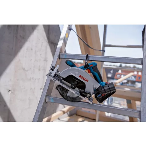 Bosch GKS 18V-57-2 L PROFESSIONAL 16,5 cm Fekete, Kék, Ezüst 5000 RPM