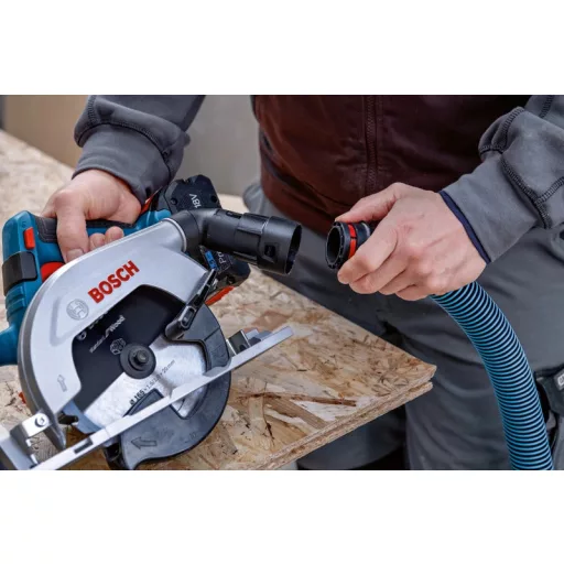 Bosch GKS 18V-57-2 L PROFESSIONAL 16,5 cm Fekete, Kék, Ezüst 5000 RPM