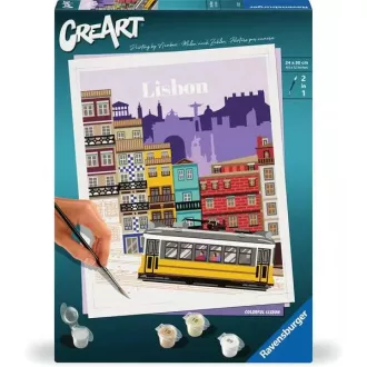   Ravensburger 25522 színező oldal és könyv Számok szerinti színező készlet