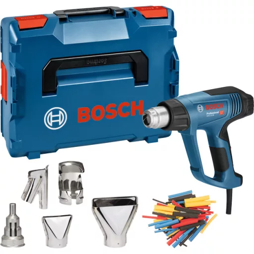 Bosch GHG 23-66 Professional Hőlégpuska 500 liter per perc 650 °C 2300 W Kék