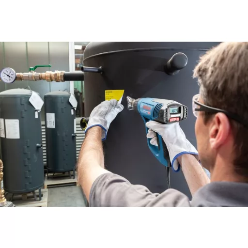 Bosch GHG 23-66 Professional Hőlégpuska 500 liter per perc 650 °C 2300 W Kék