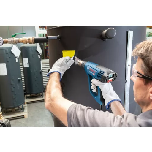 Bosch GHG 23-66 Professional Hőlégpuska 500 liter per perc 650 °C 2300 W Kék