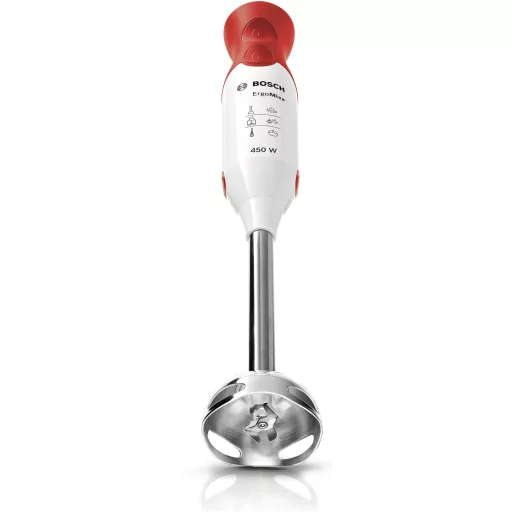 Bosch MSM64110 turmixgép Merülő mixer 450 W Vörös, Fehér