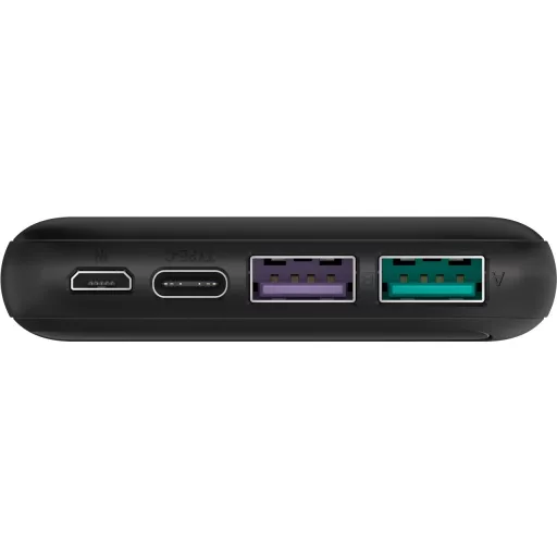 Goobay 53936 külső akkumulátor Lítium-polimer (LiPo) 10000 mAh Fekete
