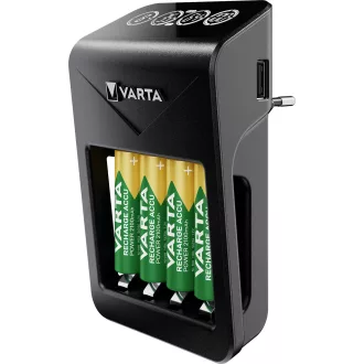   Varta 57687 akkumulátor töltő Háztartási elem Váltakozó áram
