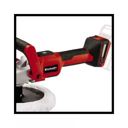 Einhell CE-CP 18/180 Li E-Solo Forgólapos csiszoló 3000 RPM Fekete, Vörös