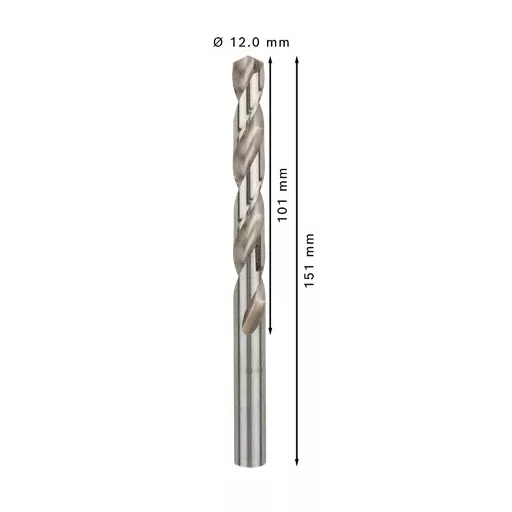 Bosch 2 608 595 081 fúrószár Csavart hornyú menetfúró 5 db