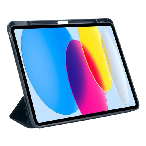 DEQSTER 40-2000076 táblagép tok 33 cm (13") Oldalra nyíló Fekete