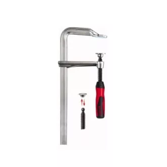   BESSEY GZ20-2K asztalos szorító 20 cm Fekete, Vörös, Rozsdamentes acél
