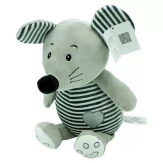 Striped cuddles - Mouse 26 cm